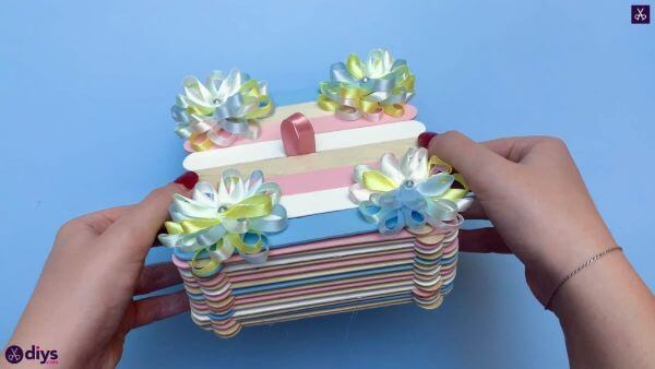 Easy & Simple Popsicle Stick Jewelry Box Craft Ideas For Kids