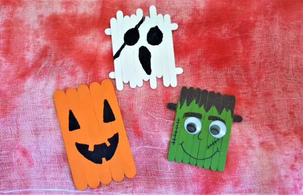 Easy Monsters Halloween Craft For Kids