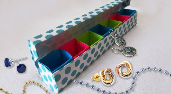 Easy Origami Jewelry Box Paper Craft Ideas With Step By Step Instructions