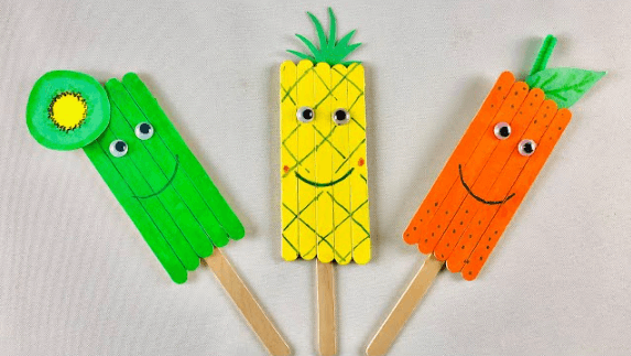 Easy Popsicle Stick Crafts For Kids