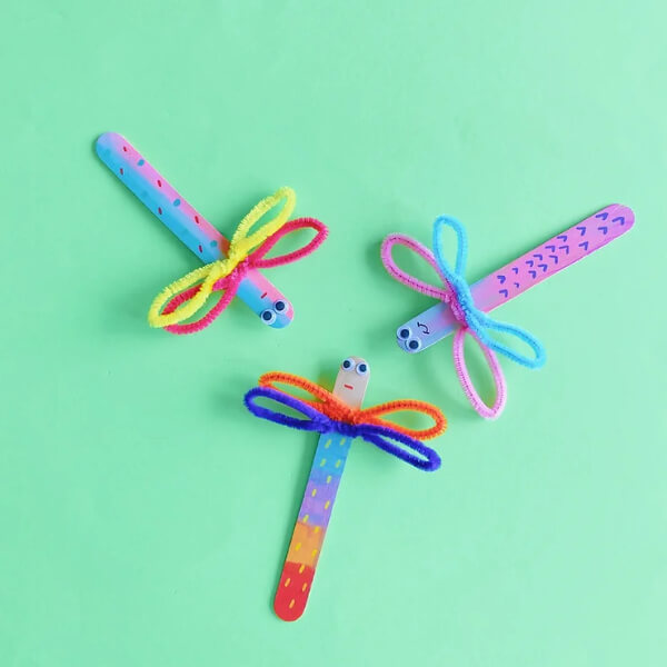 Easy to Make Dragonflies Craft For Kids