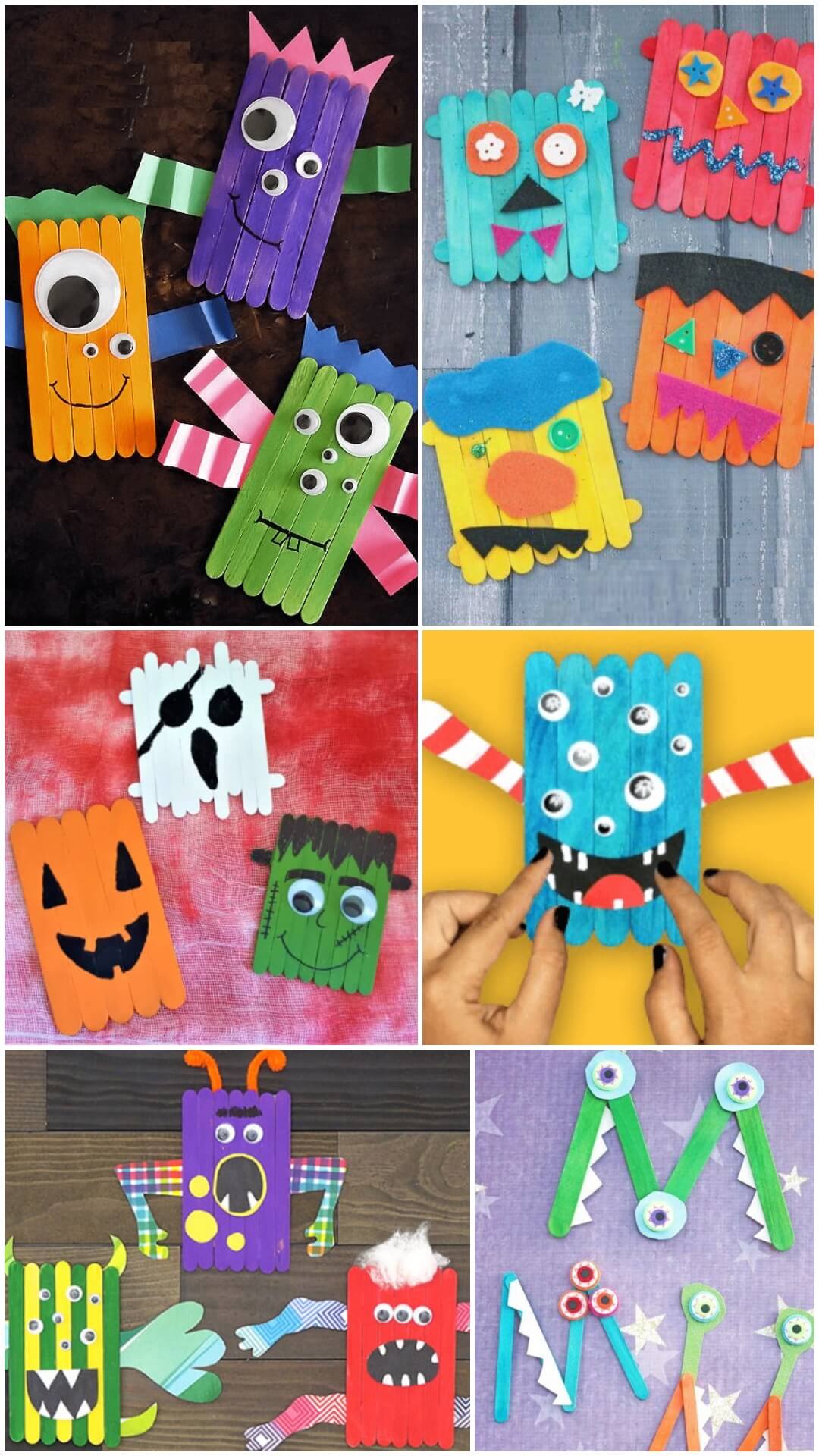 Fun Monster Popsicle Stick Craft Ideas For Kids