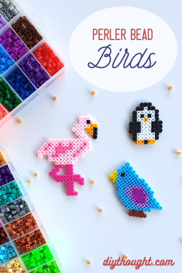 Fun Perler Bead Birds Craft For Kids