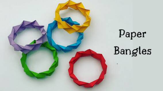 How To Make Bangles Out Of Paper