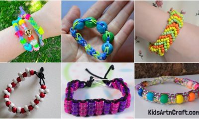 Pony Bead Bracelet Crafts For Kids