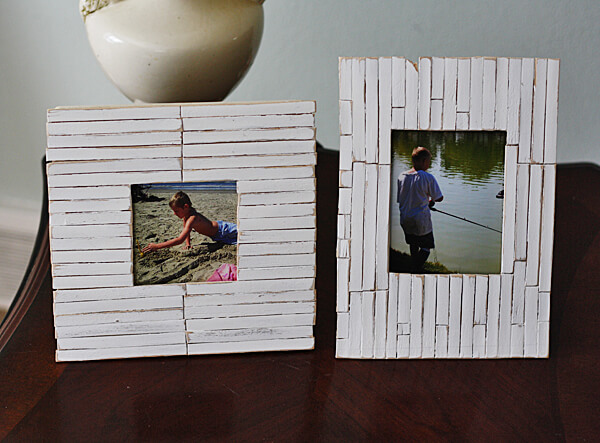 Popsicle Photo Frame Craft Project 