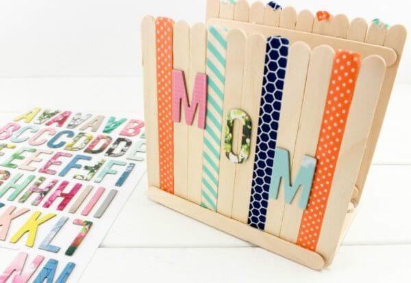 Napkin Holder Craft Idea For Mother's Day