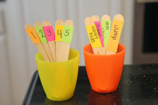 Simple Counting Game Craft Ideas For Classroom
