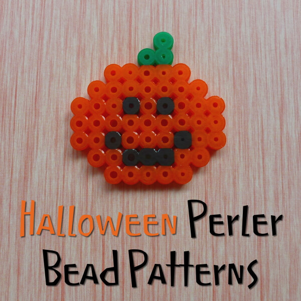 Simple Halloween Pattern Craft Ideas Using Perler Beads
