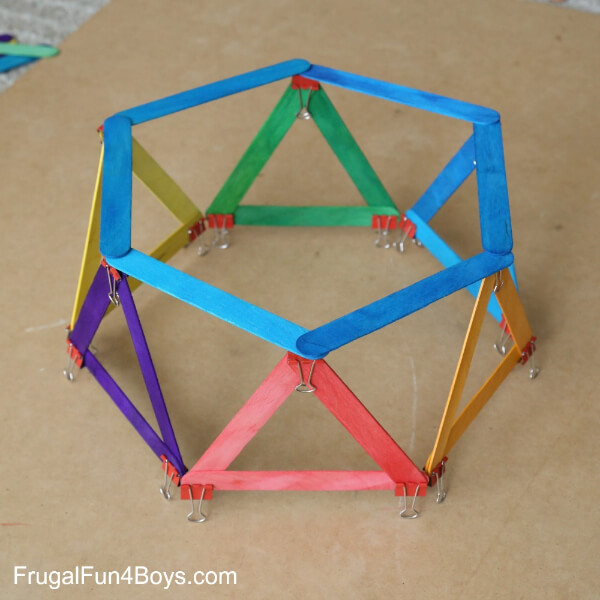 Simple Fun & Learning Stem Activity With Craft Sticks & Clothespin