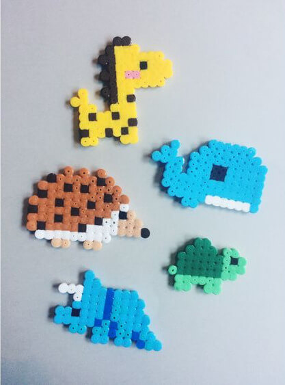 Easy Small Animals Perler Beads Craft Ideas For Kids