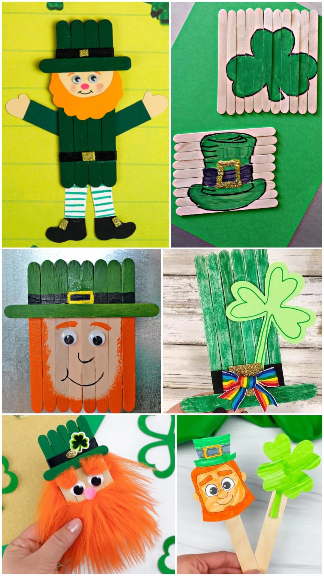 Popsicle Stick Craft Ideas For St. Patrick's Day