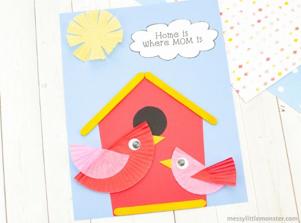Handmade Surprise Popsicle Stick Gift Card Crafts Idea For Mom