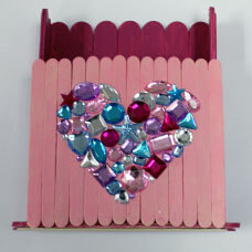 The Love Box Valentine Popsicle Stick Crafts For Kids