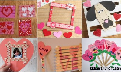 Valentine Popsicle Stick Crafts For Kids
