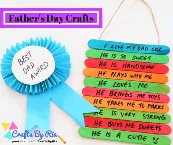 Wall Hanging Decoration Gift To Your Dad
