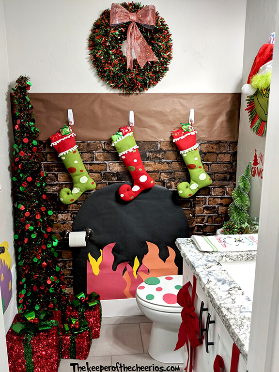 Beautiful Bathroom Decoration Ideas For Christmas