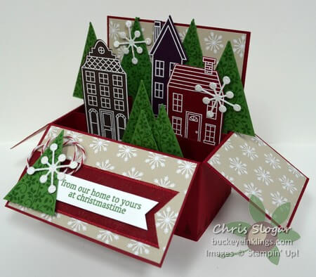 Beautiful Christmas Card Idea In A Box