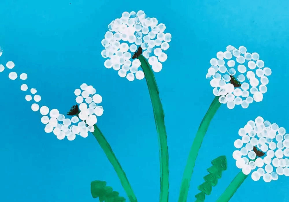 Cotton Bud Painting Hacks for Kids - Kids Art & Craft