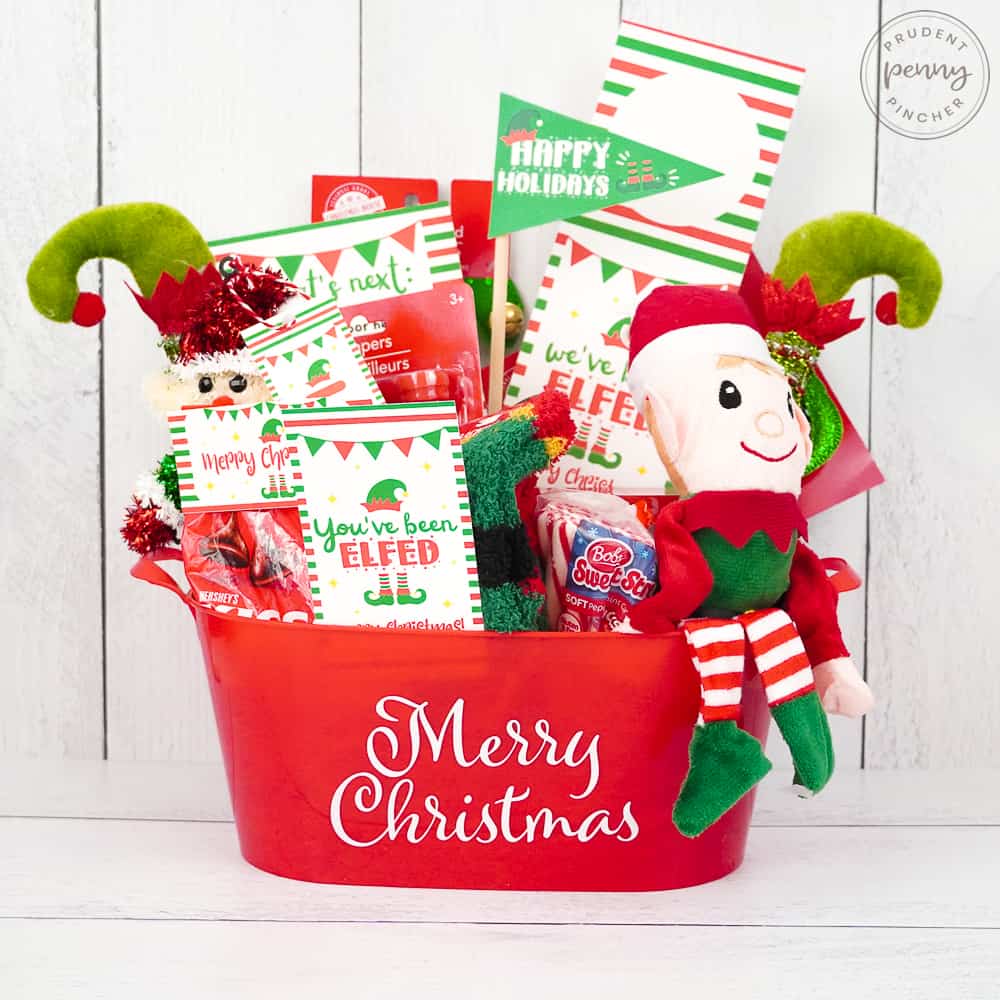 Creative Christmas Basket Gift Ideas For Kids
