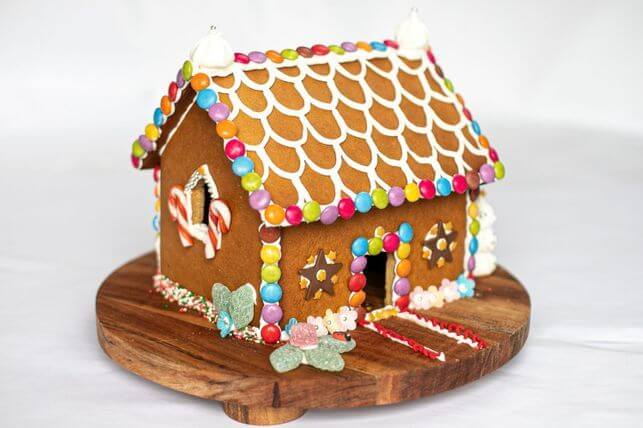 DIY Gingerbread House Recipe Idea For Christmas