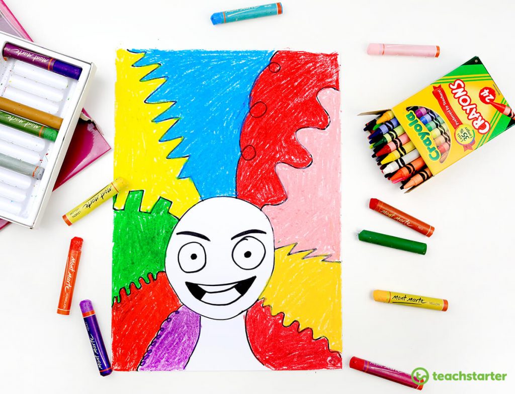 Easy Art Projects With Paper And Crayons Kids Art & Craft