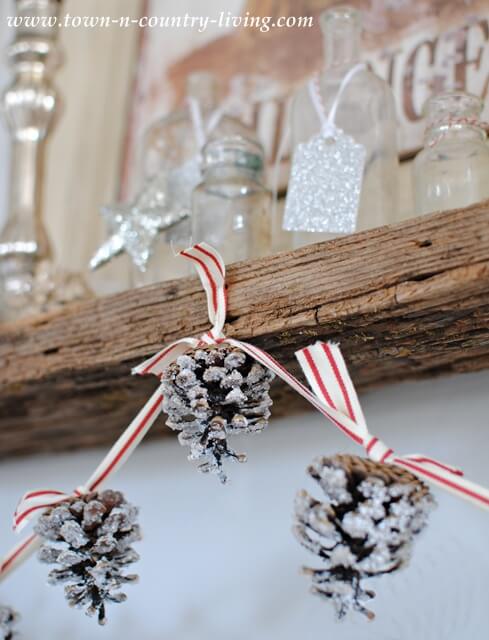 Easy Pine Cone Garland Decoration Christmas Craft At Home 