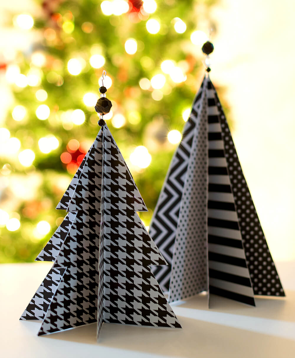 Easy & Simple Paper Christmas Tree Craft For Kids Simple Christmas Paper Craft Ideas