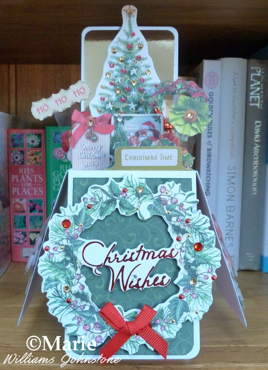 Easy To Make Pop-Up Box Christmas Card Tutorial Step By Step