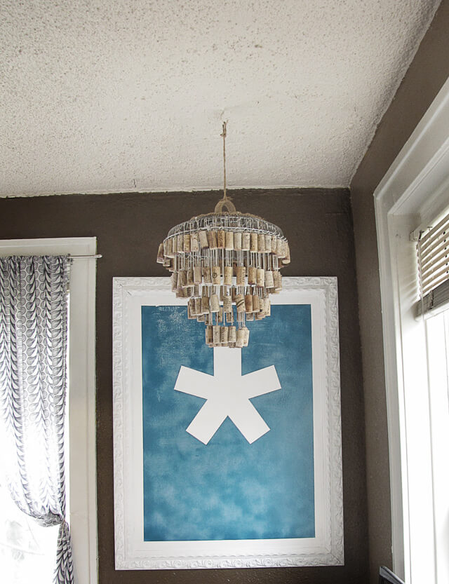 Fabulous Cork Chandelier Craft For Home Decor : Cork Crafts for Home 