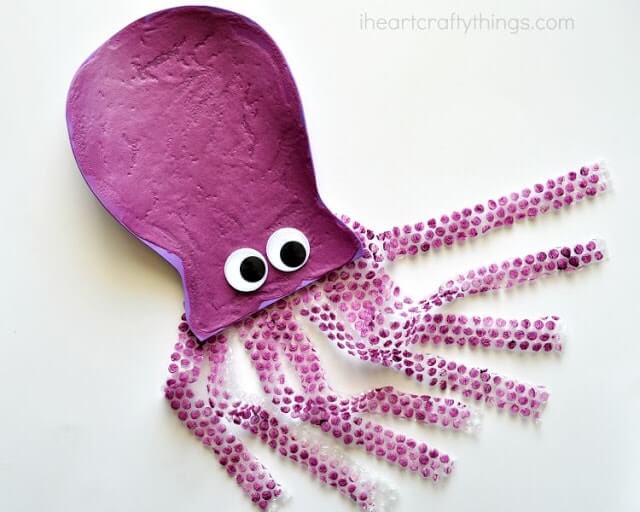 Foam Fish Octopus Craft for Kids with Autism : Craft for Kids with Autism 