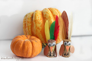 Fun And Easy Adorable Cork Owl Craft for Toddlers : Cork crafts for Thanksgiving