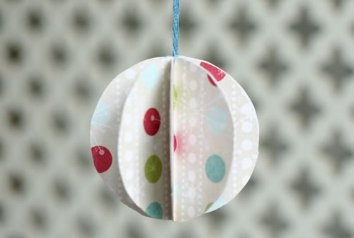Fun To Make Adorable Christmas Paper Ornament Idea For Kids