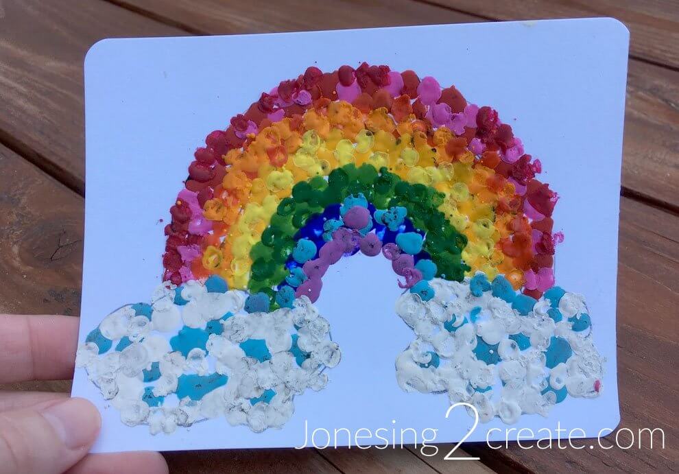  Melting  Crayon Art Work For Toddlers : Easy Art Projects with Paper And Crayons