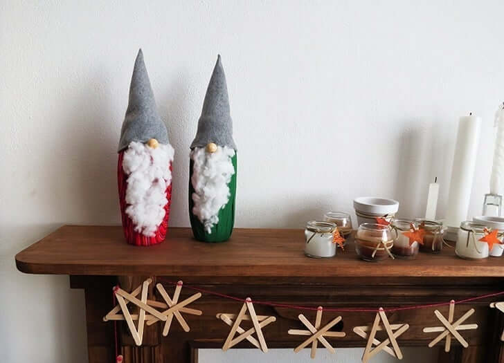 No-Sew Gnome Decoration Craft Idea At Home