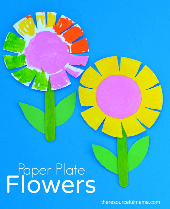  Paper Plate Easy Sunflower Craft for Kids with Autism : Toddlers with Autism 