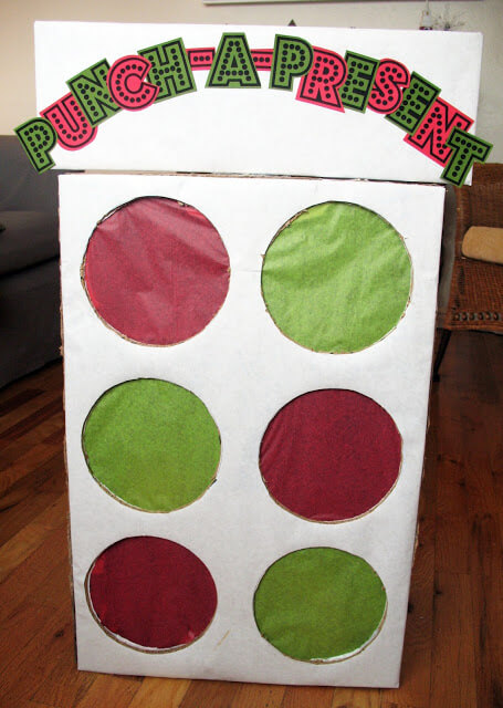 Punch A Gift Game Idea For Christmas Eve