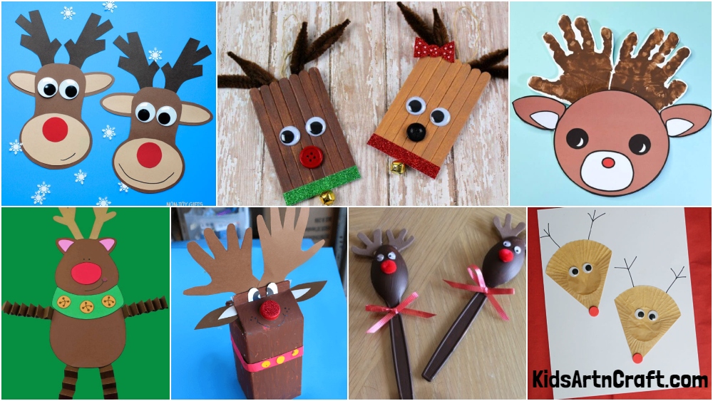 Reindeer Craft & Activities For Toddlers