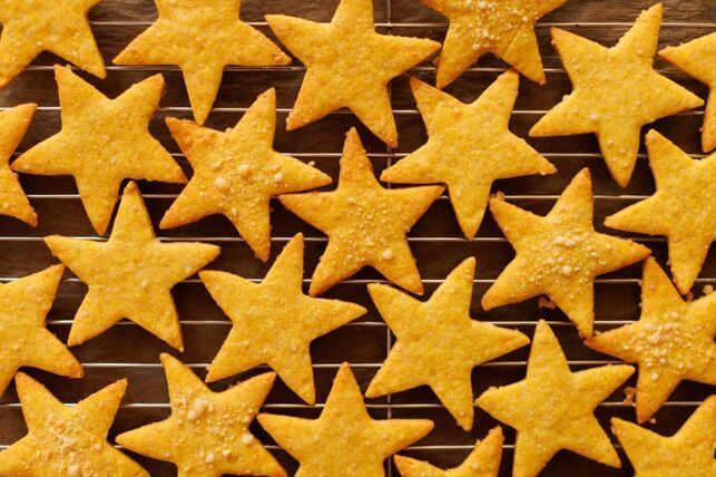 Savory Cheese Stars Recipe For Christmas Party