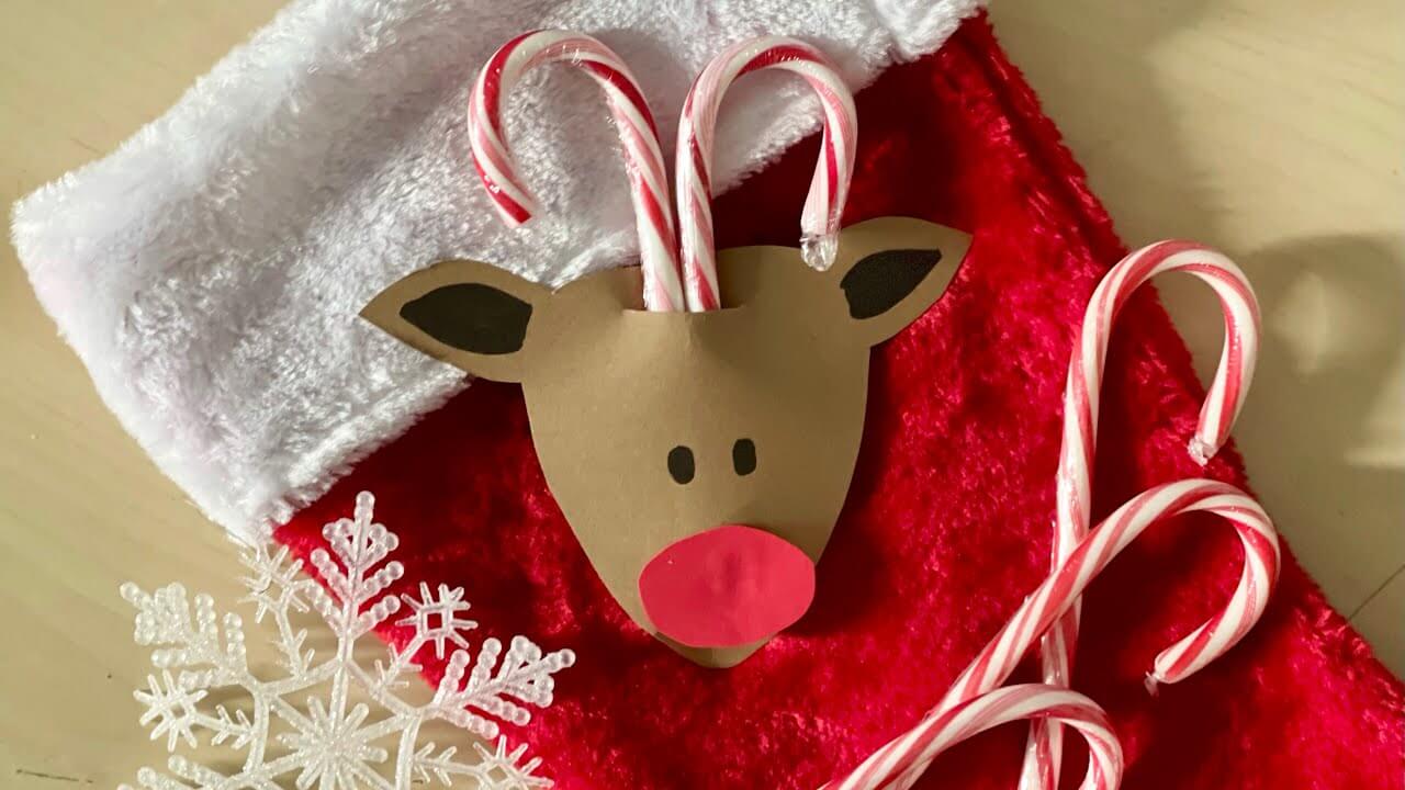 Simple & Fun Reindeer Craft Activity For Kindergartners