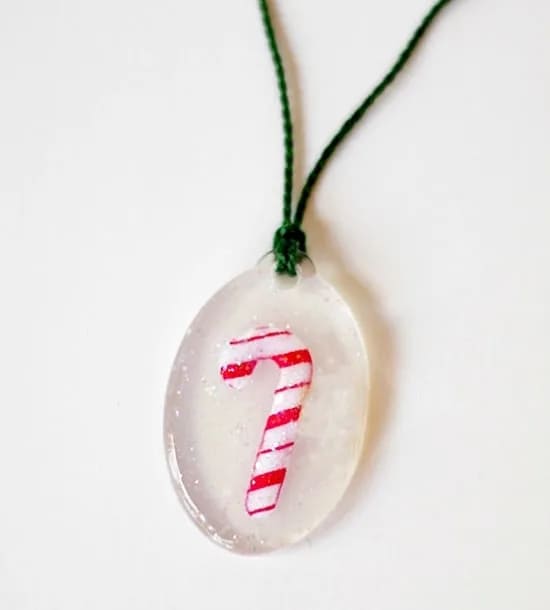 Unique & Creative Christmas Necklace Craft With Candy Cane