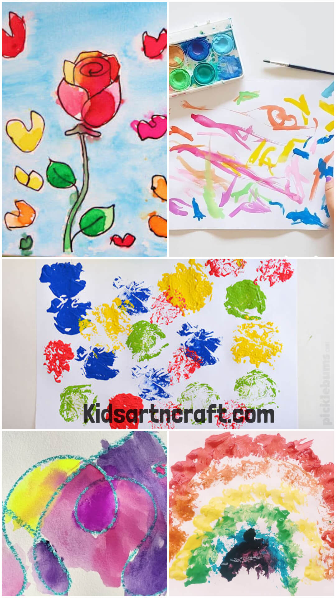 Watercolor Painting for Toddlers