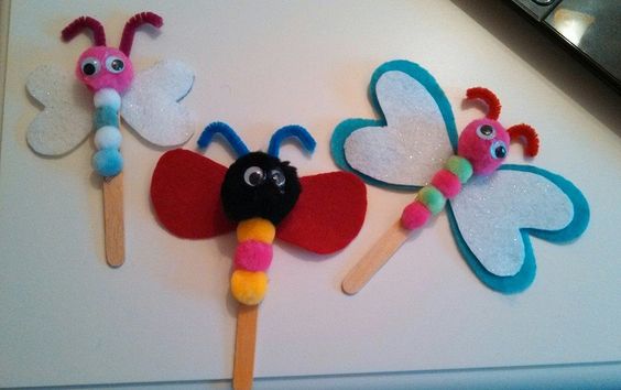 Adorable Felt Butterfly Craft Using Pipe Cleaner