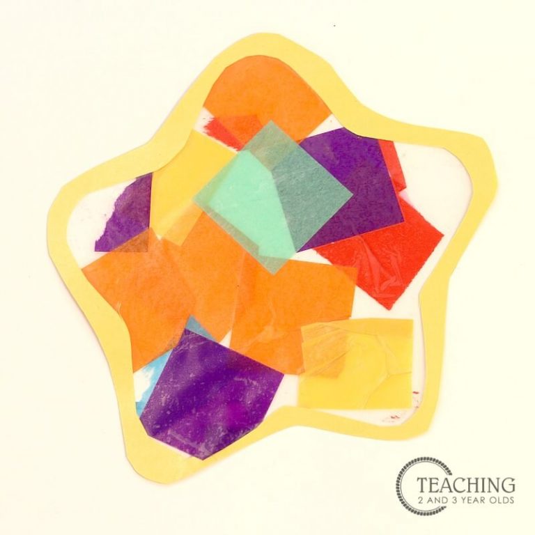 Christmas Suncatcher Ideas With Tissue Paper Kids Art & Craft