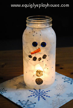 DIY Snowman Mason Jar Craft Ideas For Christmas