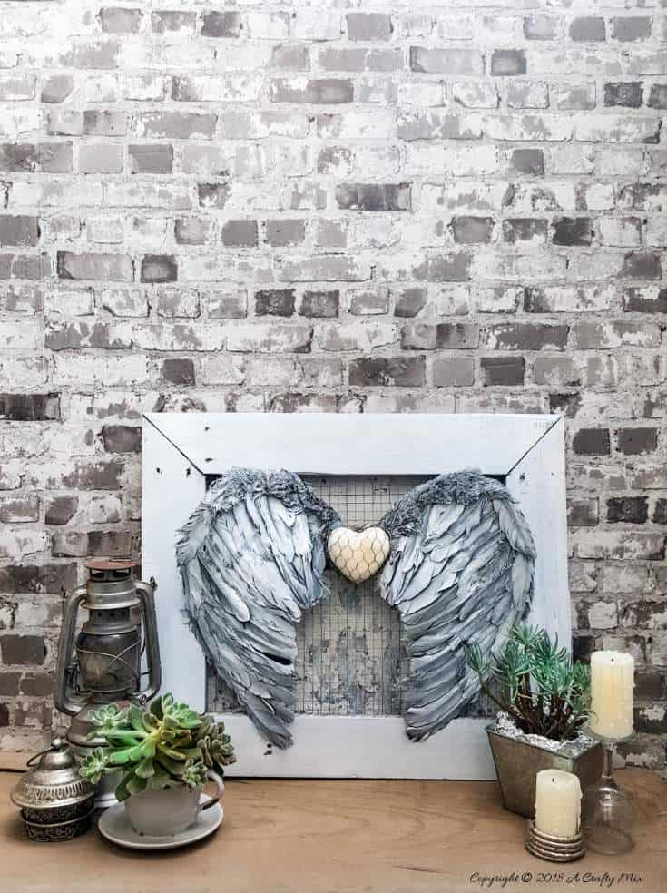 Beautiful Heavenly Angel Wings Idea For Wall Decor Wings Wall Art Ideas