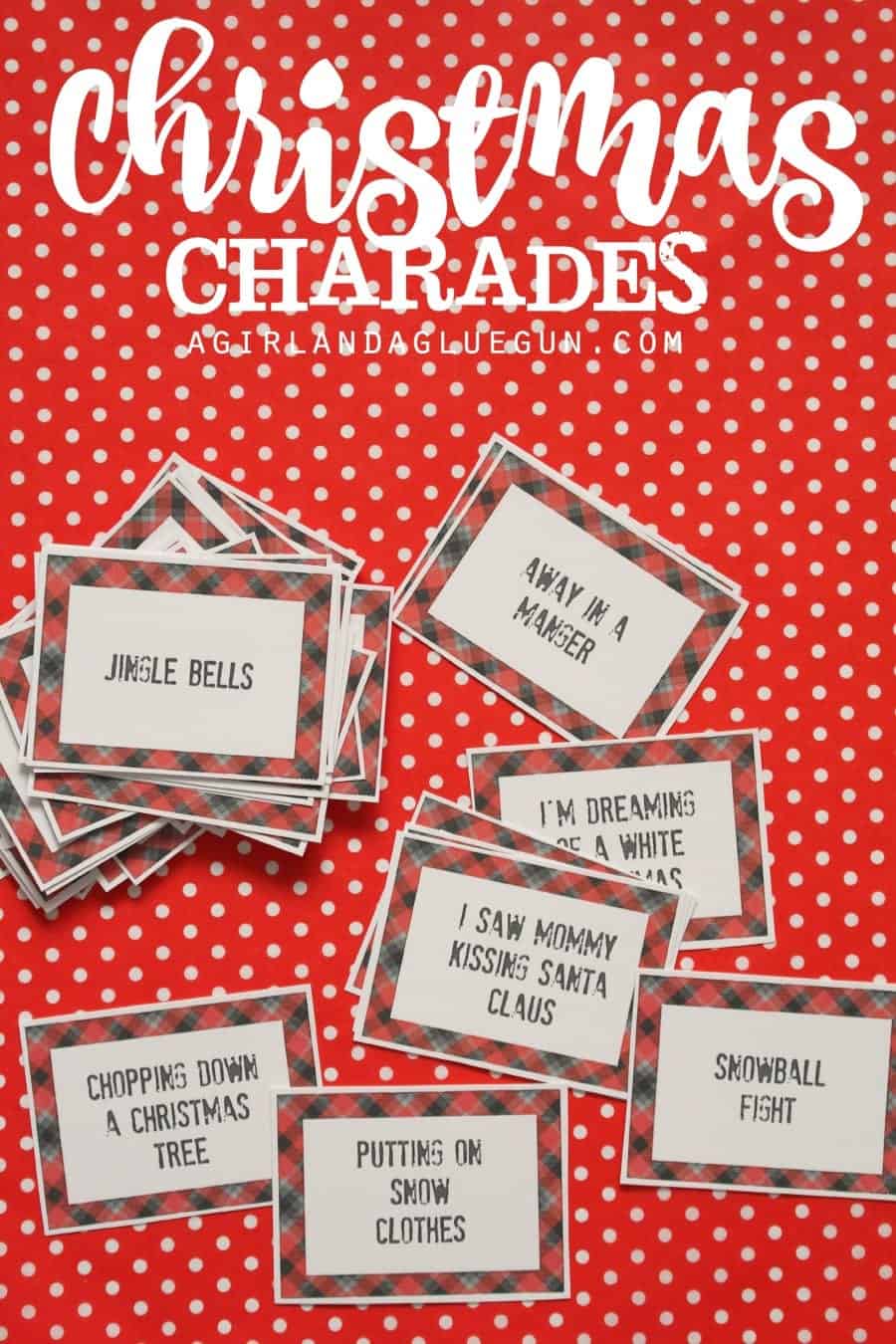 Christmas Charades Game Idea For Adults