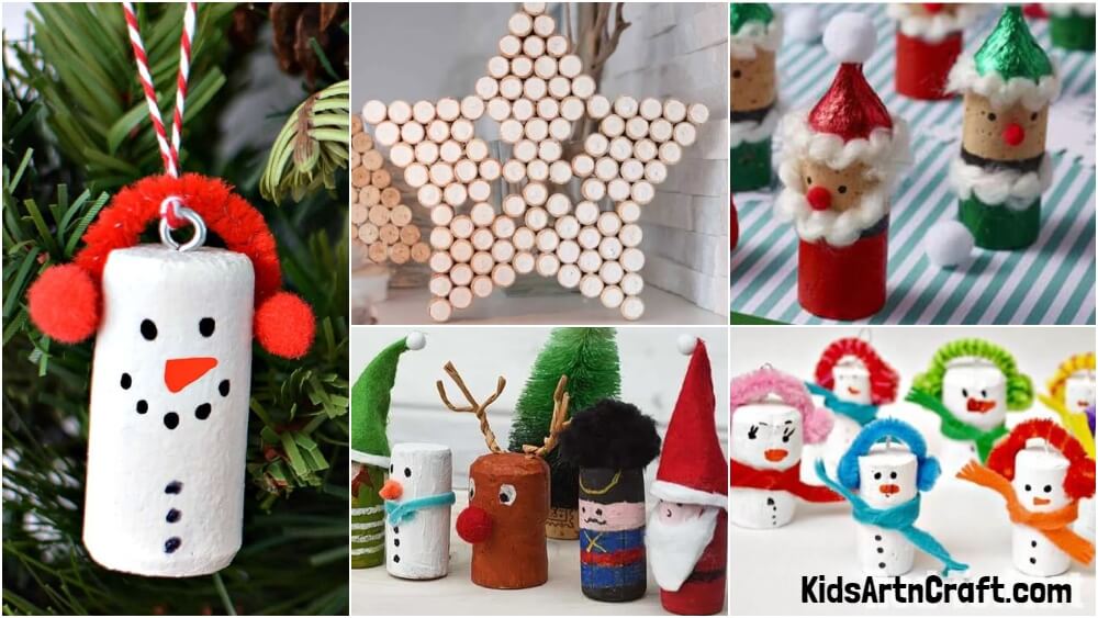 Christmas Crafts with Wine Corks
