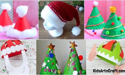 Christmas Hats For Kids To Make