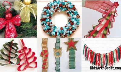 Christmas Ribbon Craft Ideas